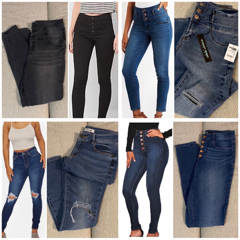 4 Pair of Skinny Jeans